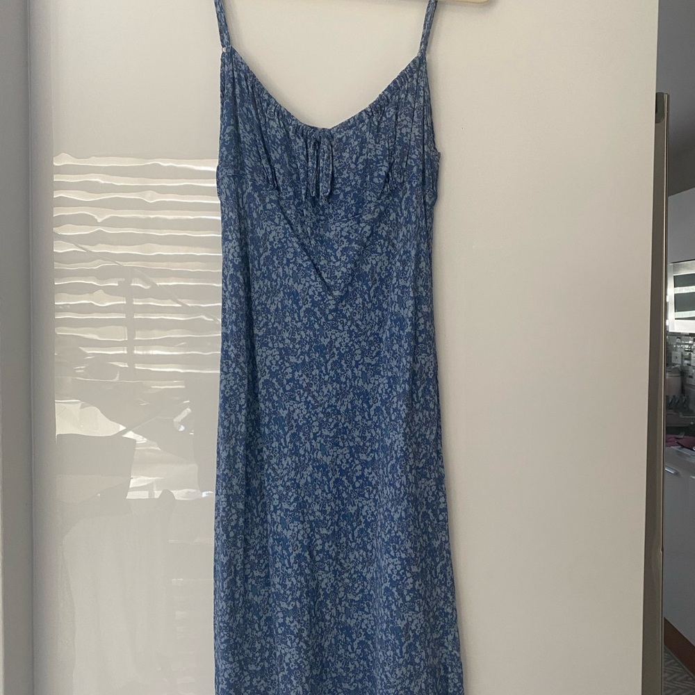 UNIF Blue Patterned Dress